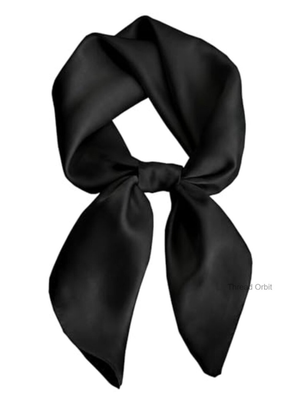 Silk-Like Satin Head Scarf 27.5x27.5 Women Bandana Gift Box Card